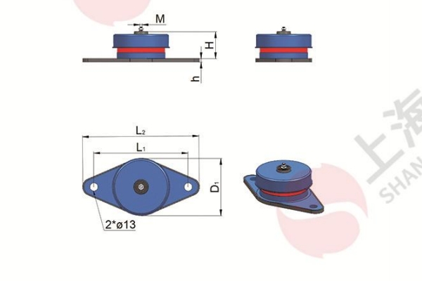 ZT-15型阻尼彈簧減振器(預(yù)應(yīng)力彈簧減振器)